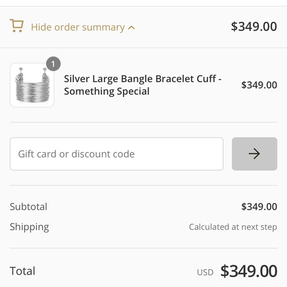 NEW Satya Sterling Silver Large Bangle Bracelet Cuff “Something Special” $349 - Picture 14 of 16